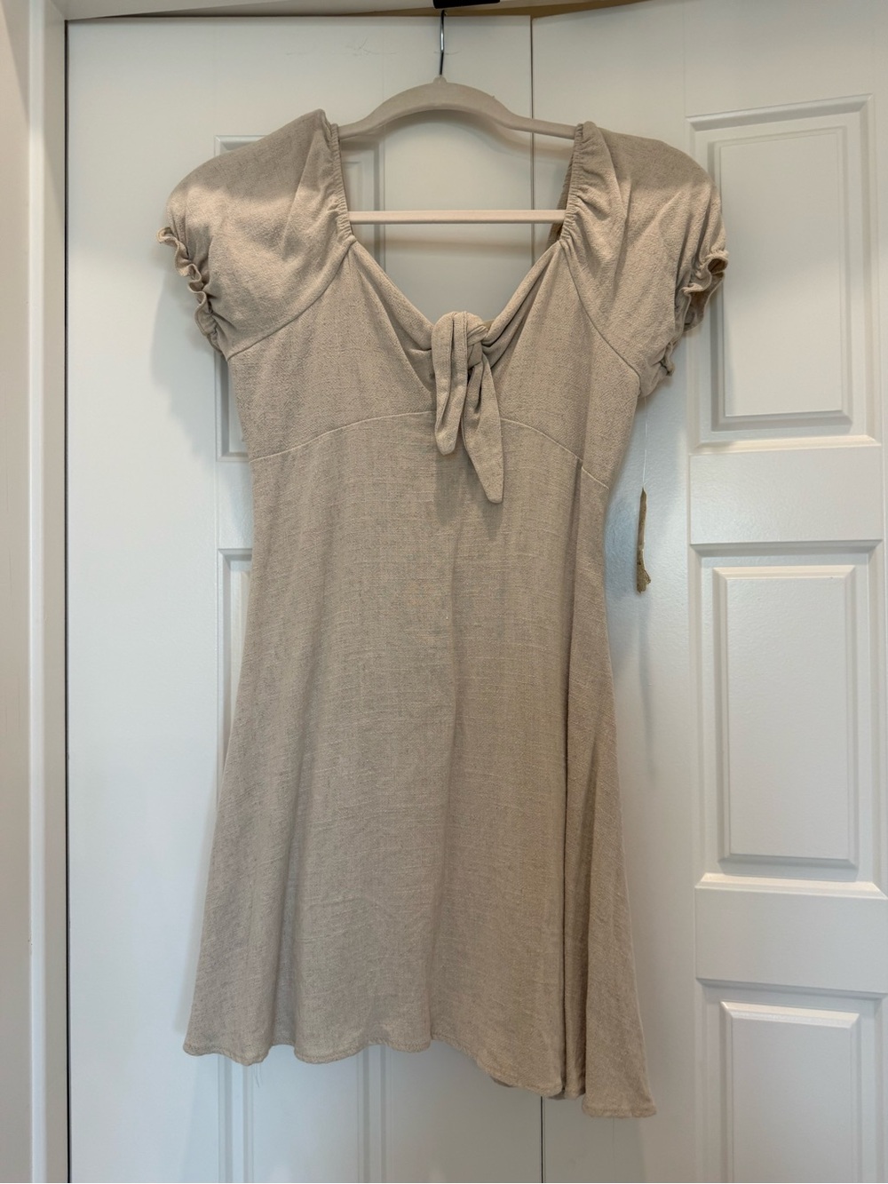 Linen mini dress NWT